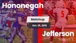 Matchup: Hononegah High vs. Jefferson  2019