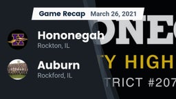 Recap: Hononegah  vs. Auburn  2021