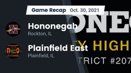 Recap: Hononegah  vs. Plainfield East  2021