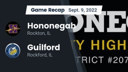 Recap: Hononegah  vs. Guilford  2022