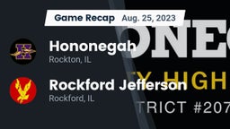 Recap: Hononegah  vs. Rockford Jefferson  2023