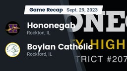 Recap: Hononegah  vs. Boylan Catholic  2023