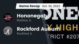 Recap: Hononegah  vs. Rockford Auburn  2023