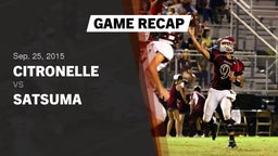 Recap: Citronelle  vs. Satsuma  2015