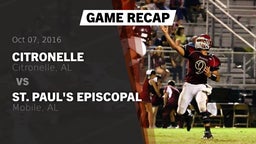 Recap: Citronelle  vs. St. Paul's Episcopal  2016