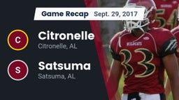 Recap: Citronelle  vs. Satsuma  2017