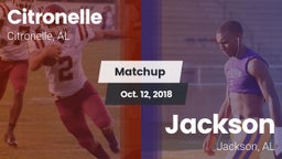 Matchup: Citronelle vs. Jackson  2018