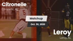 Matchup: Citronelle vs. Leroy  2020