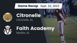 Recap: Citronelle  vs. Faith Academy  2023