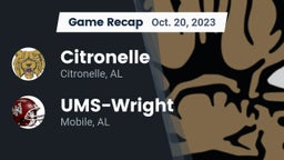 Recap: Citronelle  vs. UMS-Wright  2023