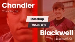Matchup: Chandler vs. Blackwell  2016