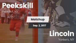 Matchup: Peekskill vs. Lincoln  2017