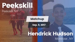 Matchup: Peekskill vs. Hendrick Hudson  2017