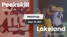 Matchup: Peekskill vs. Lakeland  2017