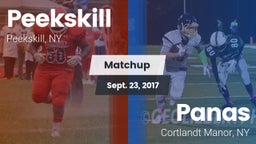 Matchup: Peekskill vs. Panas  2017