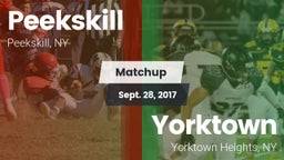 Matchup: Peekskill vs. Yorktown  2017