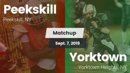 Matchup: Peekskill vs. Yorktown  2019