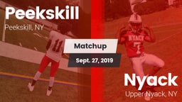 Matchup: Peekskill vs. Nyack  2019