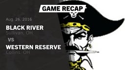 Recap: Black River  vs. Western Reserve  2016
