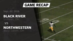 Recap: Black River  vs. Northwestern  2016