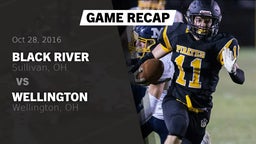 Recap: Black River  vs. Wellington  2016