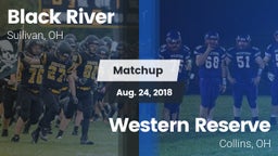 Matchup: Black River vs. Western Reserve  2018