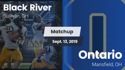 Matchup: Black River vs. Ontario  2019