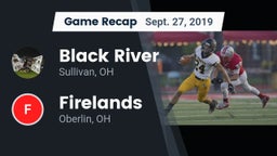 Recap: Black River  vs. Firelands  2019