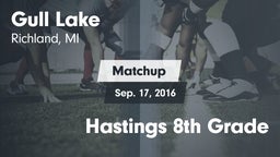 Matchup: Gull Lake vs. Hastings 8th Grade 2016