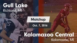 Matchup: Gull Lake vs. Kalamazoo Central  2016