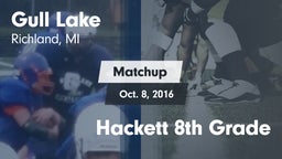 Matchup: Gull Lake vs. Hackett 8th Grade 2016