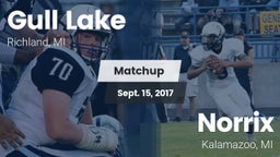 Matchup: Gull Lake vs. Norrix  2017