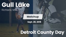 Matchup: Gull Lake vs. Detroit County Day 2018