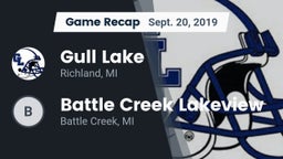 Recap: Gull Lake  vs. Battle Creek Lakeview  2019