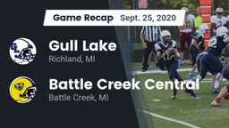 Recap: Gull Lake  vs. Battle Creek Central  2020