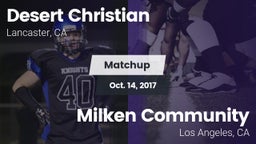 Matchup: Desert Christian vs. Milken Community  2017