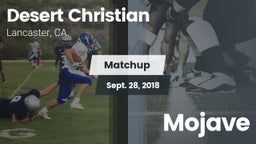 Matchup: Desert Christian vs. Mojave  2018