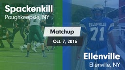 Matchup: Spackenkill vs. Ellenville  2016