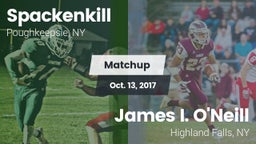Matchup: Spackenkill vs. James I. O'Neill  2017