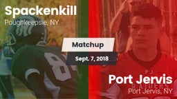 Matchup: Spackenkill vs. Port Jervis  2018