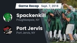 Recap: Spackenkill  vs. Port Jervis  2018