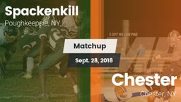 Matchup: Spackenkill vs. Chester  2018