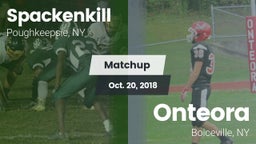 Matchup: Spackenkill vs. Onteora  2018