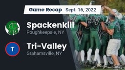 Recap: Spackenkill  vs. Tri-Valley  2022