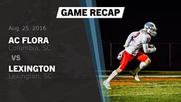 Recap: AC Flora  vs. Lexington  2016