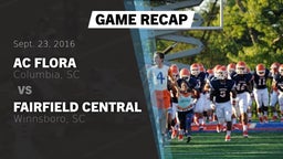 Recap: AC Flora  vs. Fairfield Central  2016