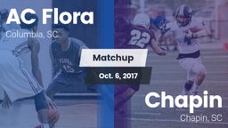 Matchup: AC Flora vs. Chapin  2017