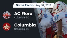 Recap: AC Flora  vs. Columbia  2018