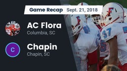 Recap: AC Flora  vs. Chapin  2018