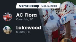 Recap: AC Flora  vs. Lakewood  2018